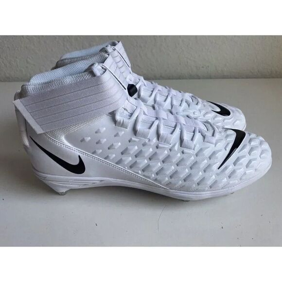 Nike Force Savage Pro 2 Detachable Football Cleats White BV3981-100 Men’s Sz 16 - Picture 4 of 10